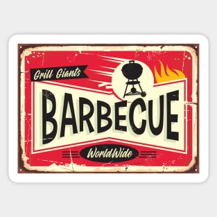 GrillGiants BBQ WorldwideV2 Sticker